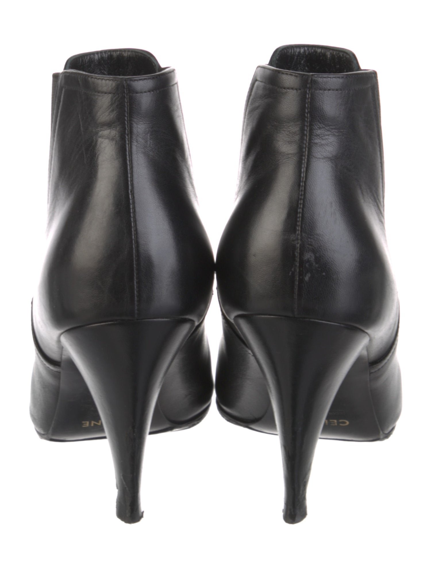 Celine Leather Chelsea Boots